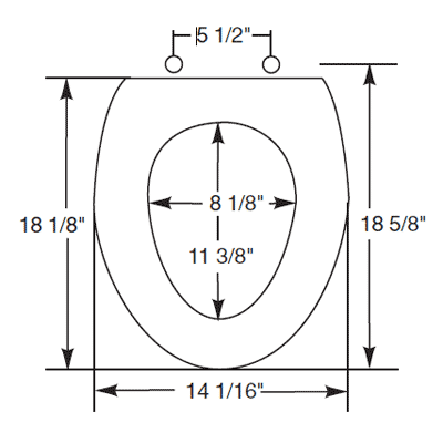 How to Measure a Toilet Seat