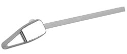 Front mount tank lever