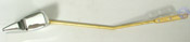 Front mount tank lever