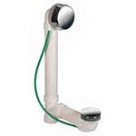cable-operated tub drain assemblies