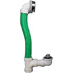 Watco flexible drain and overflow assembly