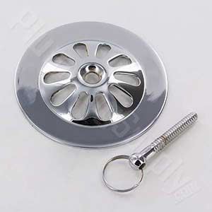 Old Style Tub Overflow Strainer