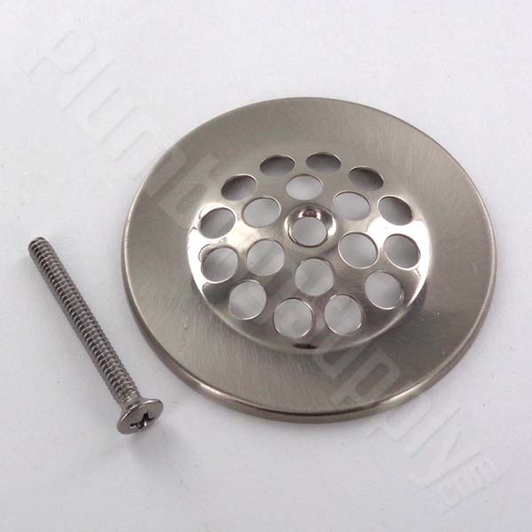 Bathtub Drain Trim Kits And Parts In Decorative Finishes Satin Nickel 12 97