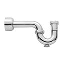 P-trap with cleanout plug