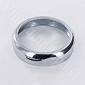 Metal slip joint nut