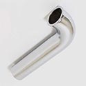 Chrome-plated waste arm