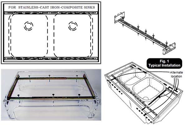 Sink Clips Used For Mounting Sinks