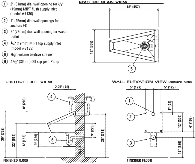 Quality stainless steel urinals