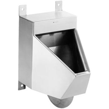 stainless steel trough style urinal