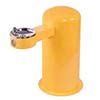Yellow park chilled drinking fountain