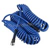 75 ft blue coiled garden hose