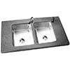Just Mfg kitchen sink