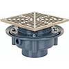Large square shower drain