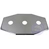 Tub shower remodel repair plates