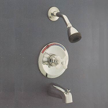 Valley single handle pressure balance tub/shower faucet