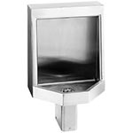 Vandal resistant index stainless urinal