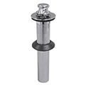 Lift and turn vessel sink drain