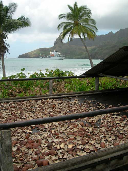 Aranui 3 copra Marquesas