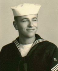 Our founder on the USS Arikara 1966
