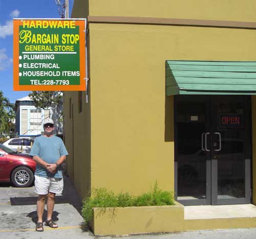 Visiting a place that sells plumbing parts in Barbados