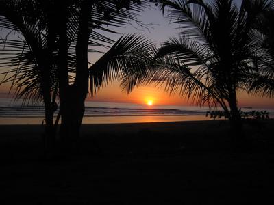 Costa Rica sunset 2002