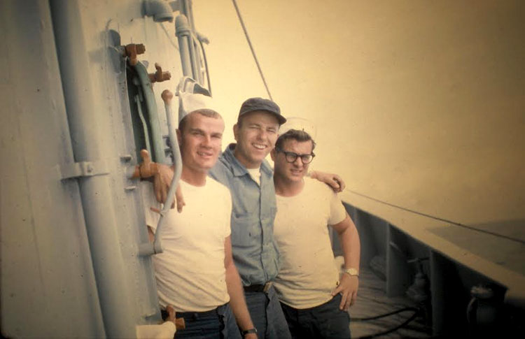 Vic and his friends on the Arikara