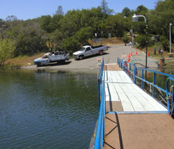 Lake Oroville at 7 feet from the top