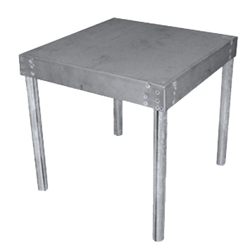 Image of a water heater stand