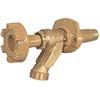 Freezeless wall faucet