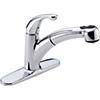 Water efficient kitchen faucet