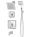 Oxford tub/shower system