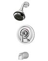 Allura tub shower system