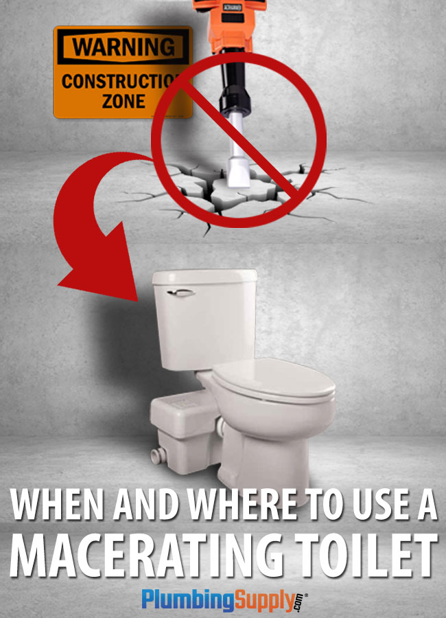 Considering adding another bathroom to your home? Need a bathroom in an unusual location? Find out when and where you'll need to use a macerating upflush toilet.