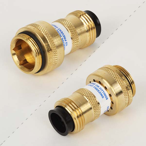 Woodford brass vacuum breaker