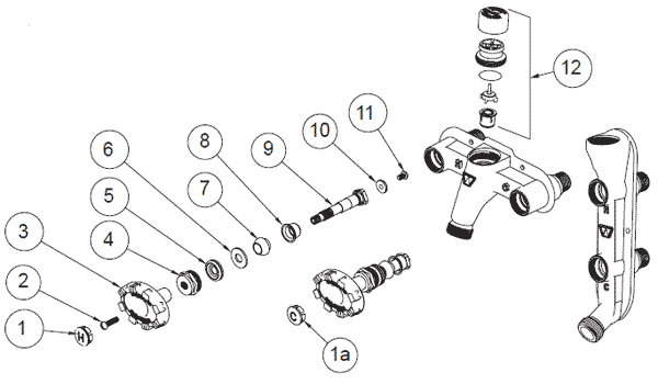 Woodford replacement parts for model 122