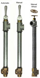 Example of a U100 U125 utility hydrant