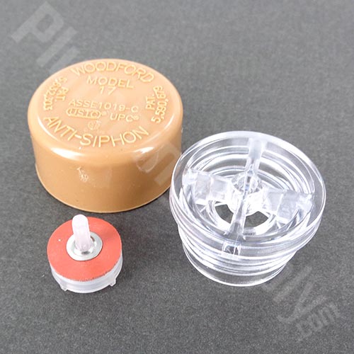 Woodford vacuum breaker assembly