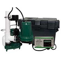 Zoeller Pro Pak sump pump with backup pump
