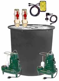 Zoeller dual pump package system