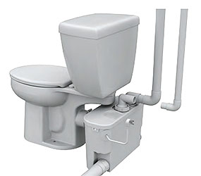 image of Qwik Jon Premier System installed back view